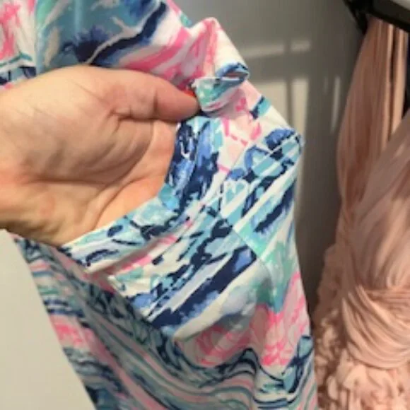 Lilly Pulitzer short sleeve dress / EUC / Size large - Picture 3 of 5